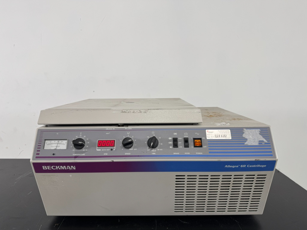 Image of Beckman Coulter Allegra 6R Refrigerated Centrifuge